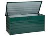 Storage Box CEBROSA 132 cm 62 cm Metal Dark Green