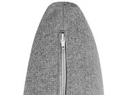 Chaise Longue SEILLANS Fabric Grey_1004493