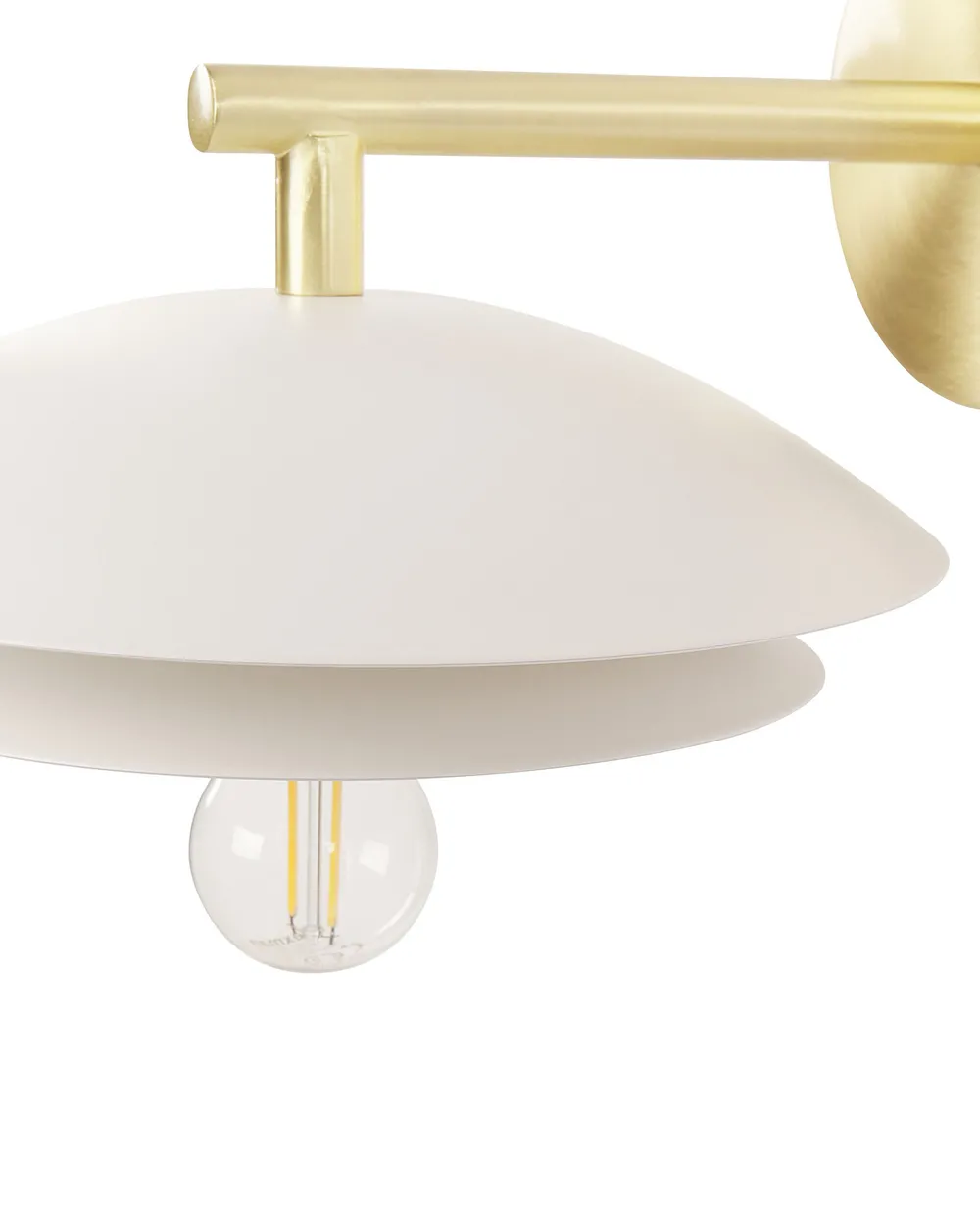 Wall Lamp LASOLO Metal White_883653