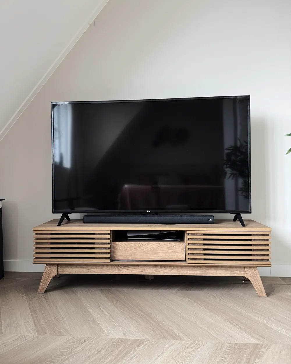 TV Stand DETROIT II Light Brown_1017858