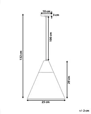 Pendant Lamp ALBANO Metal White_779659