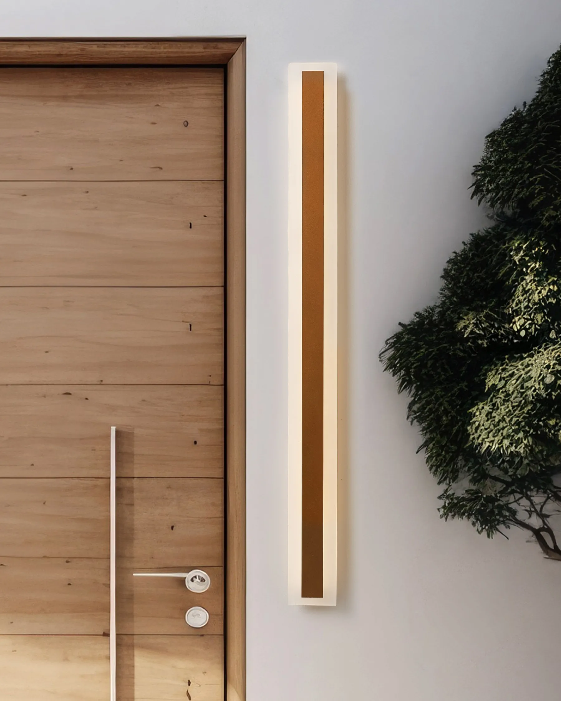 Outdoor LED Wall Light ROSALIE Gold_866559