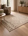 Matto ZEYNE Beige 140 x 200 cm Puuvilla