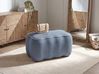 Upholstered Bench JUNO Fabric Light Blue