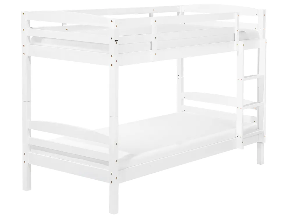 Bunk Bed Pine Wood REGAT 90 x 200 cm (EU Single) White