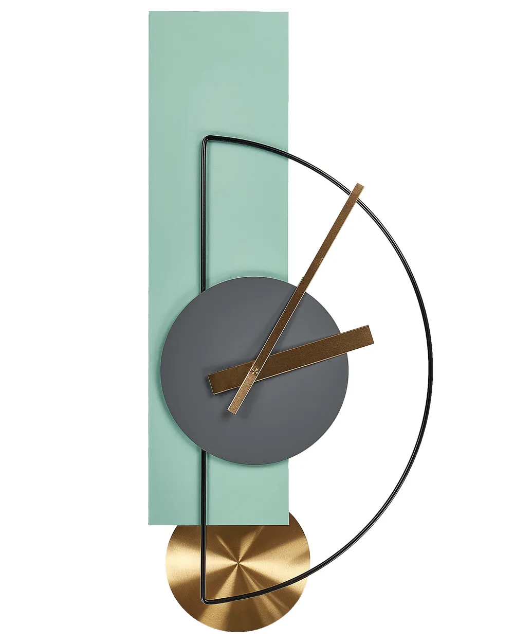 Wall Clock CEVINS 31 cm Metal Light Green