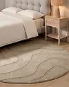 Matto SELVORI Beige ø 160 cm
