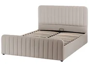 Ottoman Bed LUNAN Taupe 140 x 200 cm (EU Double)_1051515