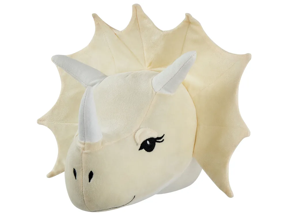 Kids Wall Decor Dinosaur REXX Cotton 29 cm Light Beige_848262