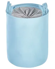 Set of 3 Baskets ARCHA Cotton Light Blue_849702