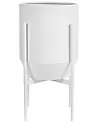 Elevated Plant Pot HYBRIDUM 33 cm Metal White