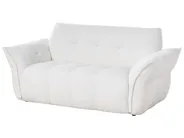 Sofa 2 Seater HALBA Boucle White_1002541