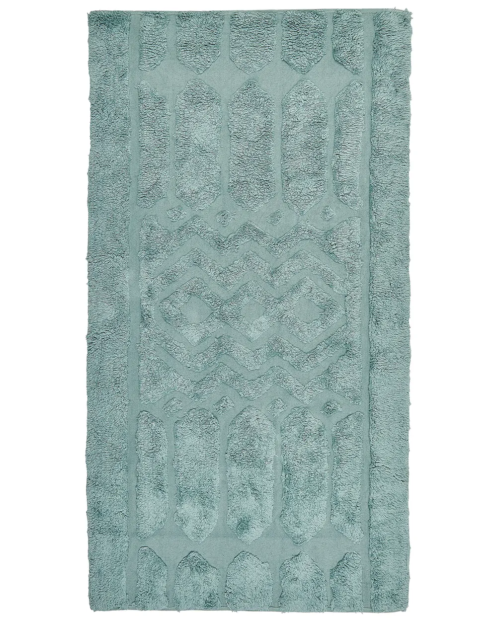 Rug SIRNAK Mint Green 80 x 150 cm Cotton_848836
