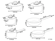 10 Piece Cookware Set ELITE PRO Black_977314