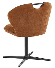 Sett med 2 stoler WORCESTER Chenille Gullbrun_1161672
