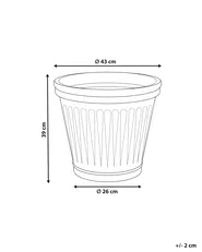 Blomkruka MAIZE 43 cm Blå_954158