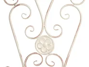 Bistro Set Folding COGGIA Metal Light Beige_1002604