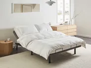 Electric Adjustable Bed Base BRUNOY 160 x 200 cm (EU King Size) Grey_991564