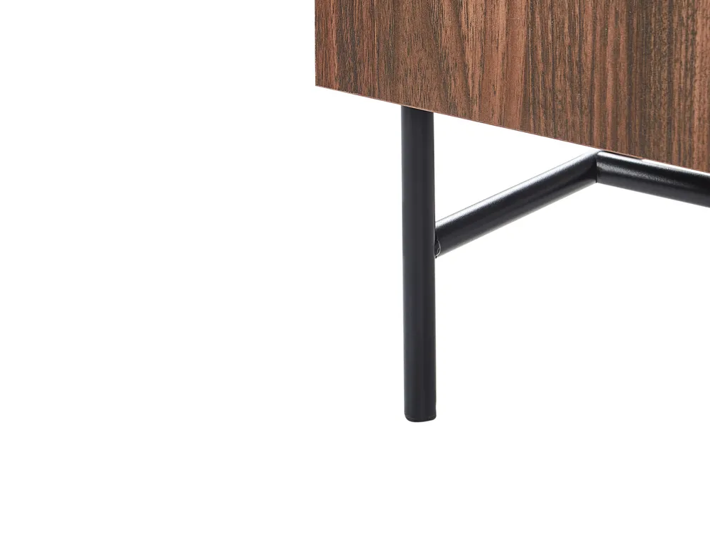 TV Stand LISMORE Dark Brown_963552