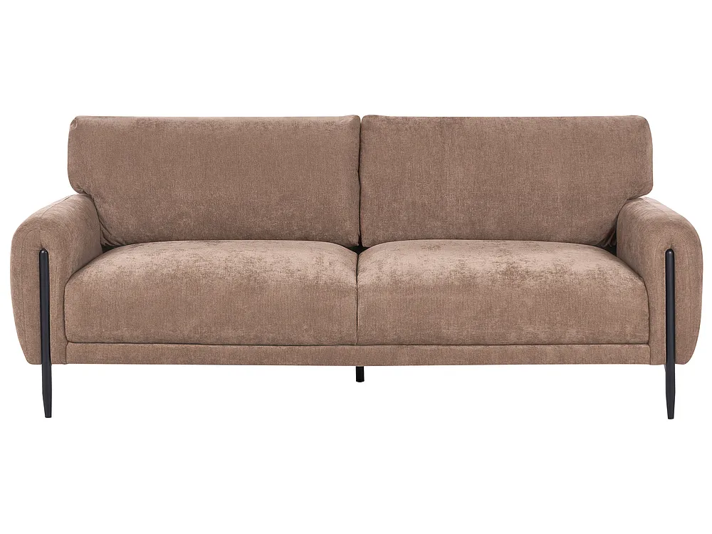 Sofa 3 Seater SKARO Chenille Brown