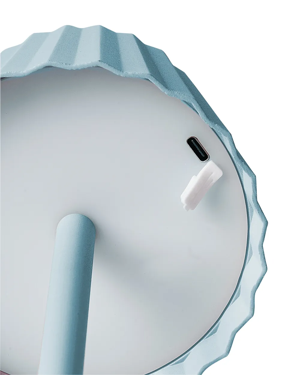 Table Lamp POMBEIRO Metal Light Blue_935311