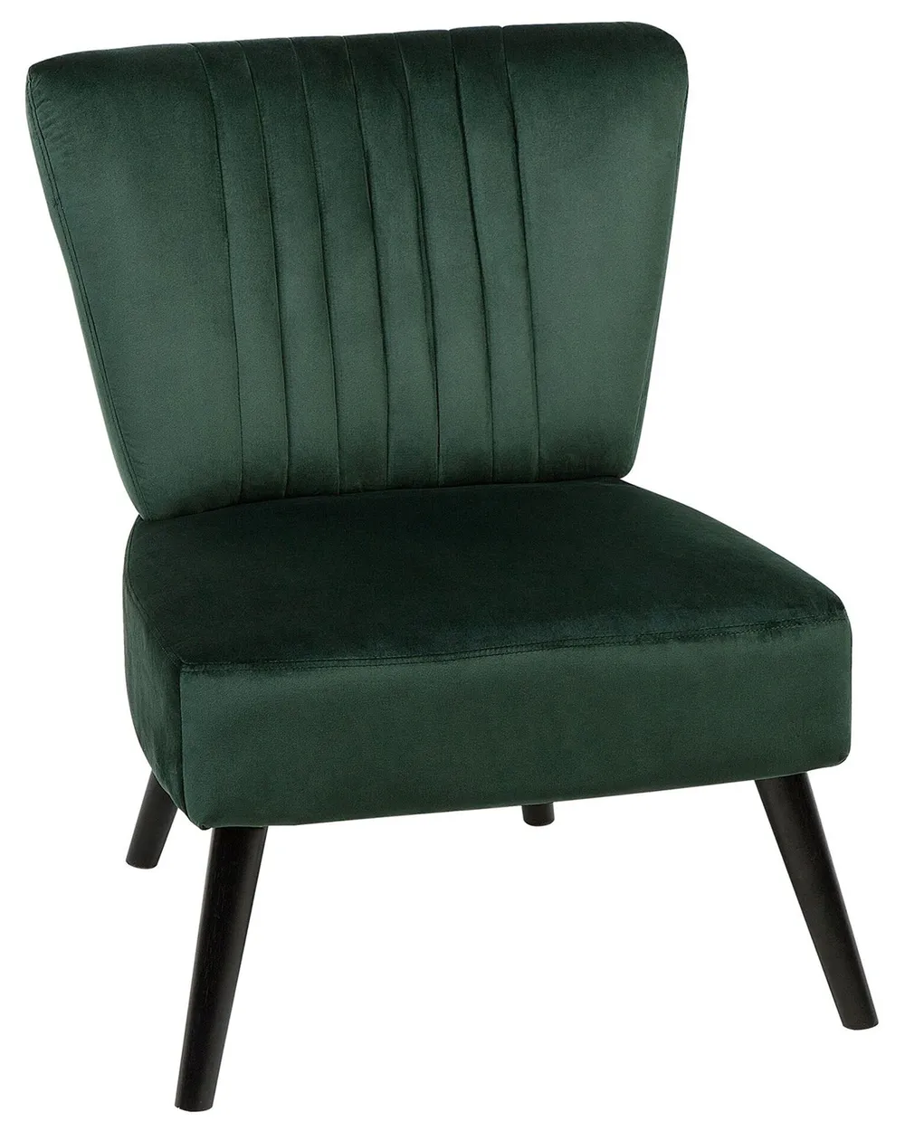 Armchair VAASA Velvet Emerald Green