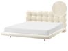 Bed Boucle SOULISSE 180 x 200 cm (EU Super King) Off-White