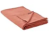 Päiväpeitto MARAKA puuvilla 200 x 220 cm Vaalea punainen