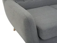 Sofa 3 Seater MOTALA Fabric Light Grey_259626