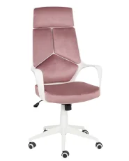 Kontorsstol DELIGHT Sammet Pastellrosa_1077203