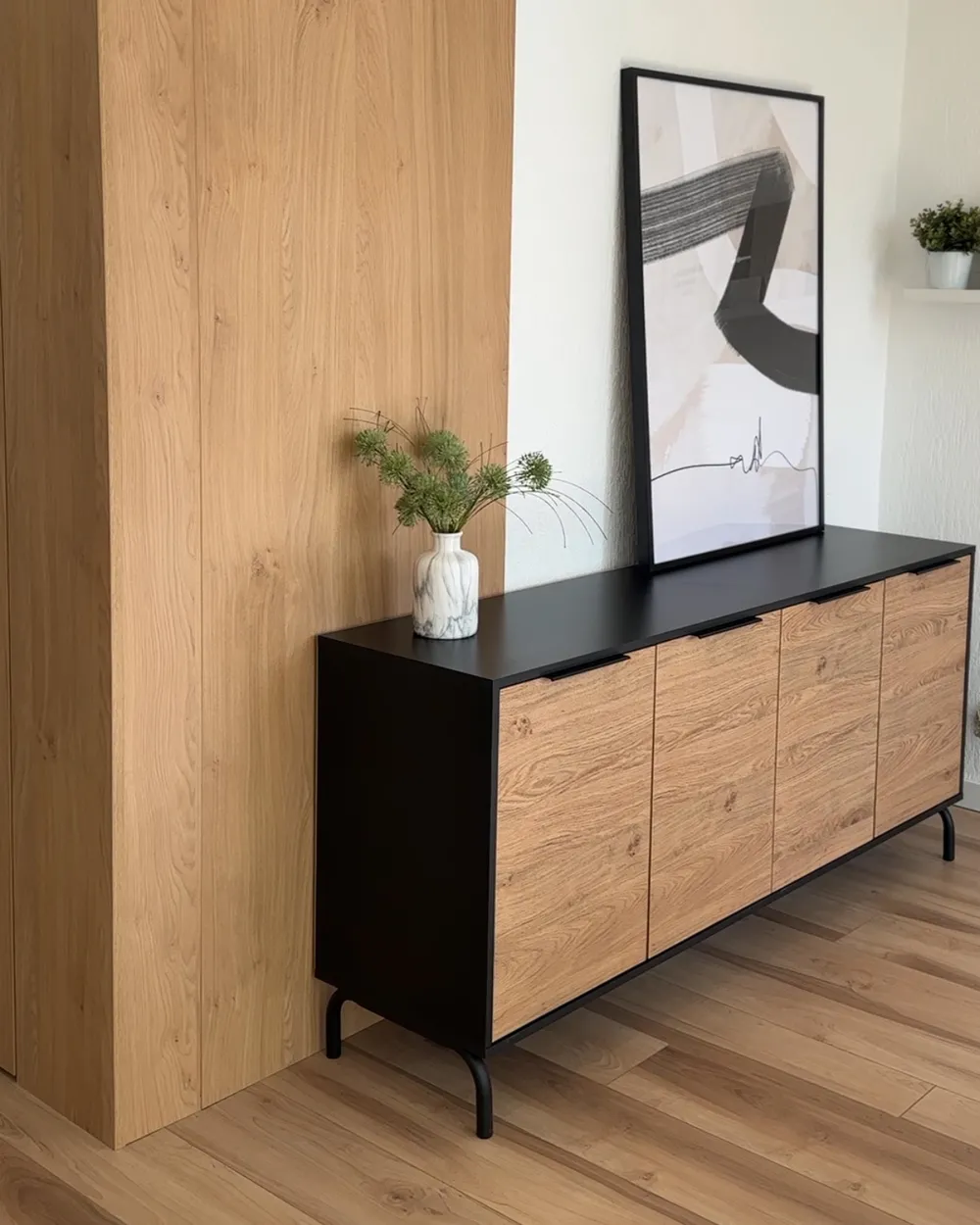 TV-bänk ARKLEY Svart_940243
