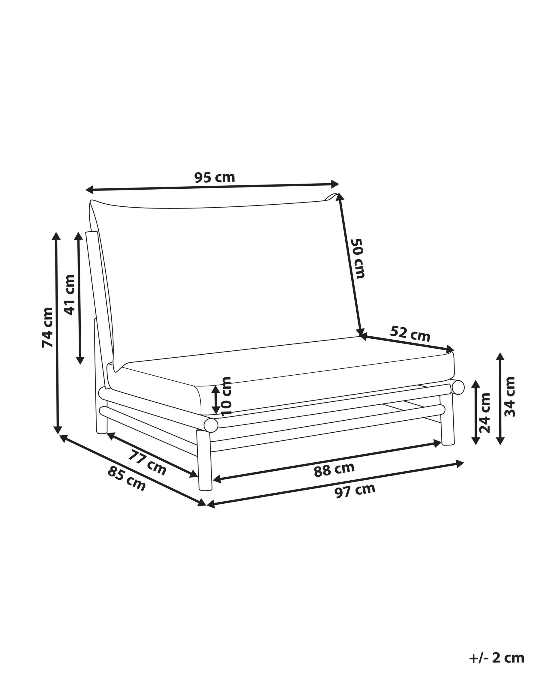 Garden Chair TODI Bamboo Taupe_872141