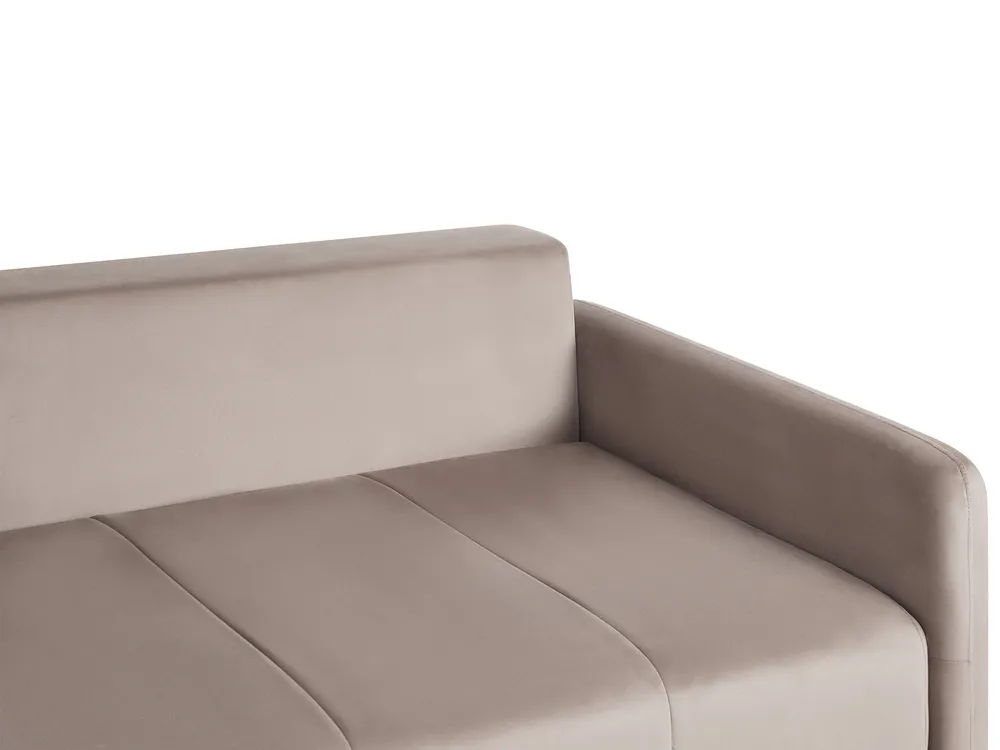 Sofa Bed 3 Seater EGGE Velvet Taupe_1021001