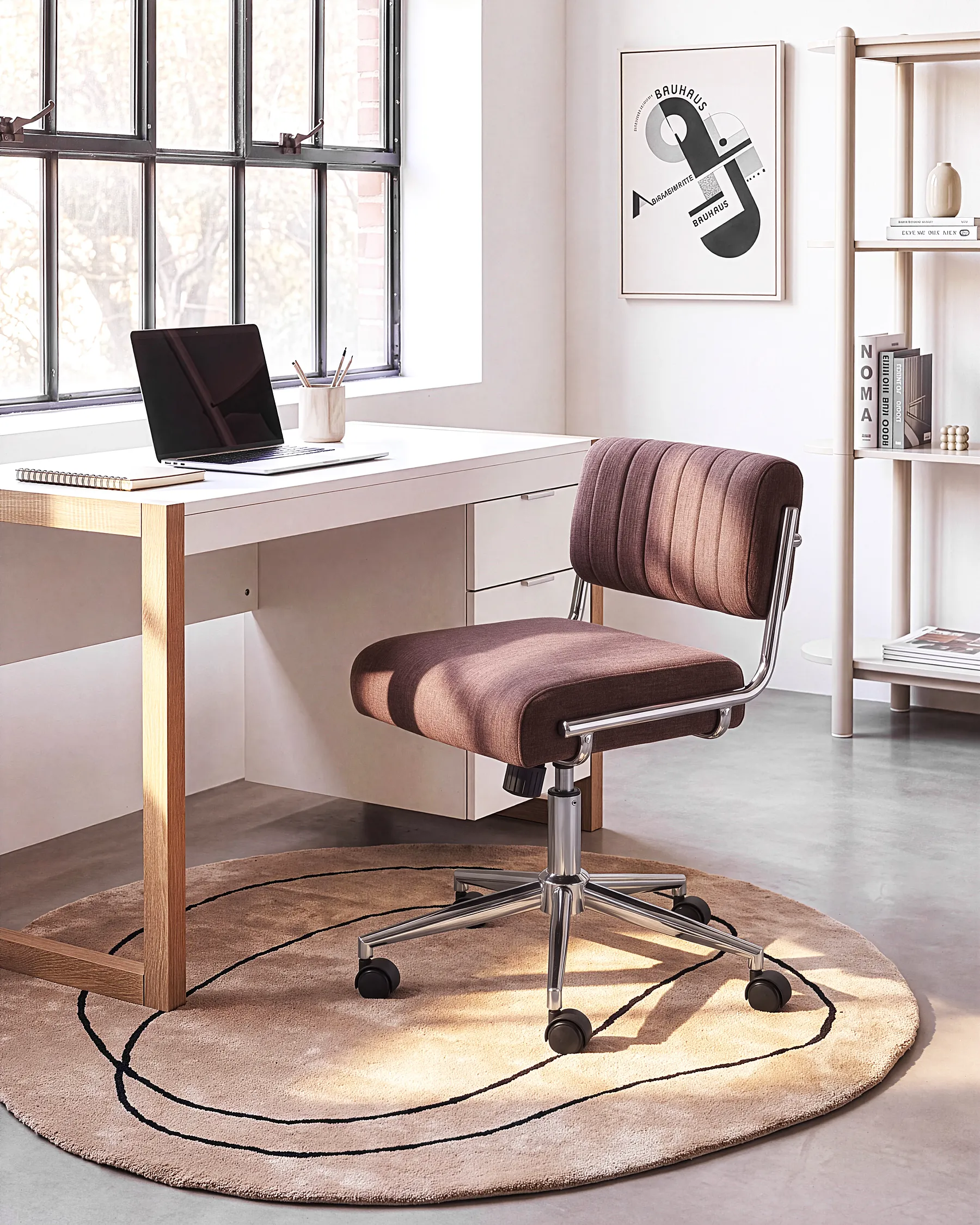 Desk Chair ARLOFT Burgundy_1163823