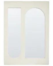 Wall Mirror MARCIGNY 70 cm 100 cm Boucle Off-White_916375