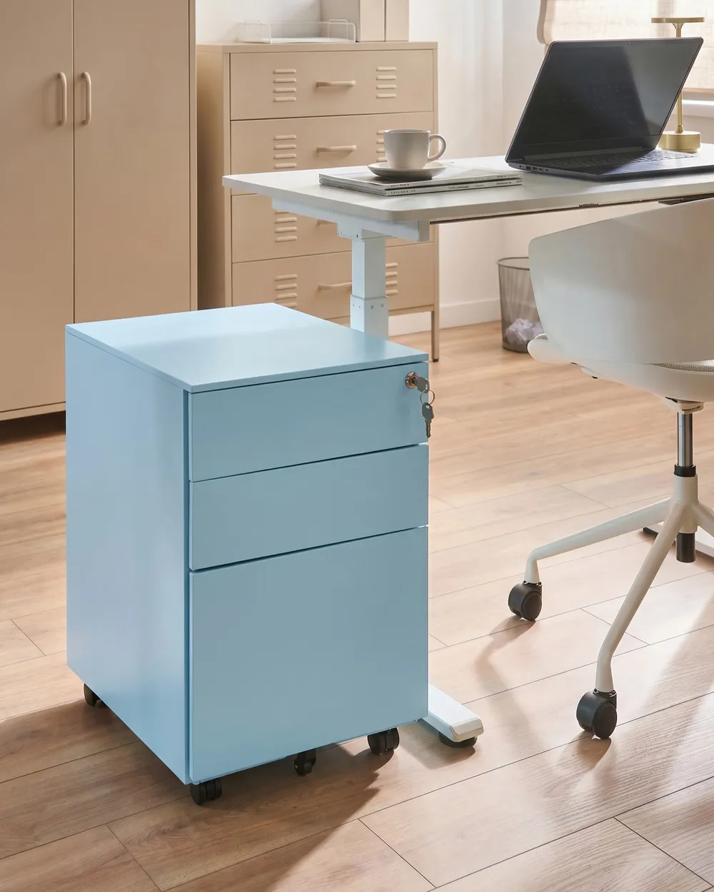 Storage Unit CAMI Metal Light Blue