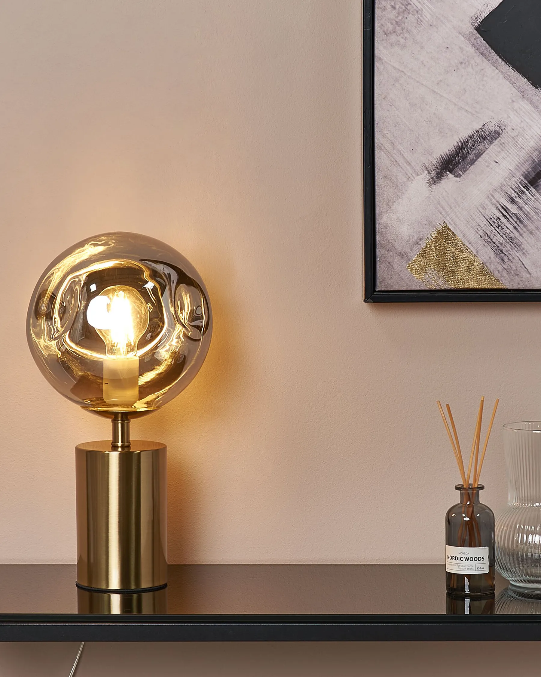 Table Lamp BOYD Metal Brass_868547