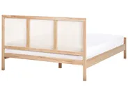 Bed Pine Wood SALERNAS 160 x 200 cm (EU King Size) Light Brown_977053
