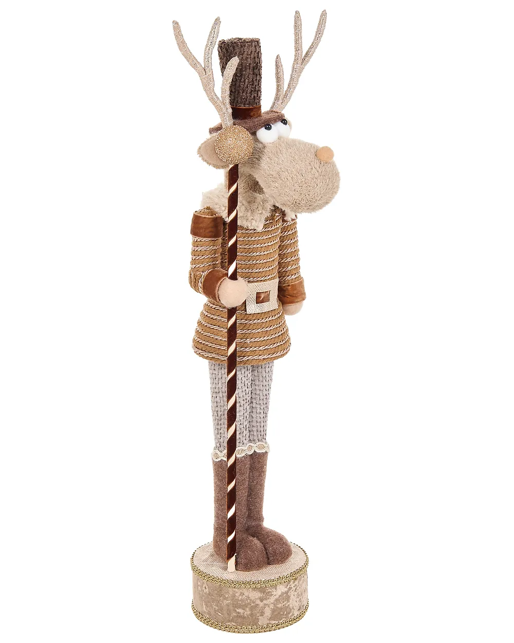 Koristesetti 2 kpl HAMARI 66/68 cm Karhu Poro Beige_1156742