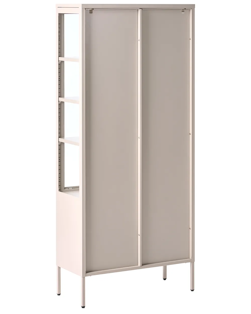 Vitriini OXTED 80 cm Metalli Beige_1069015