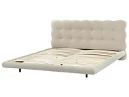 Bed Boucle SOULISSE 180 x 200 cm (EU Super King) Beige_1129663
