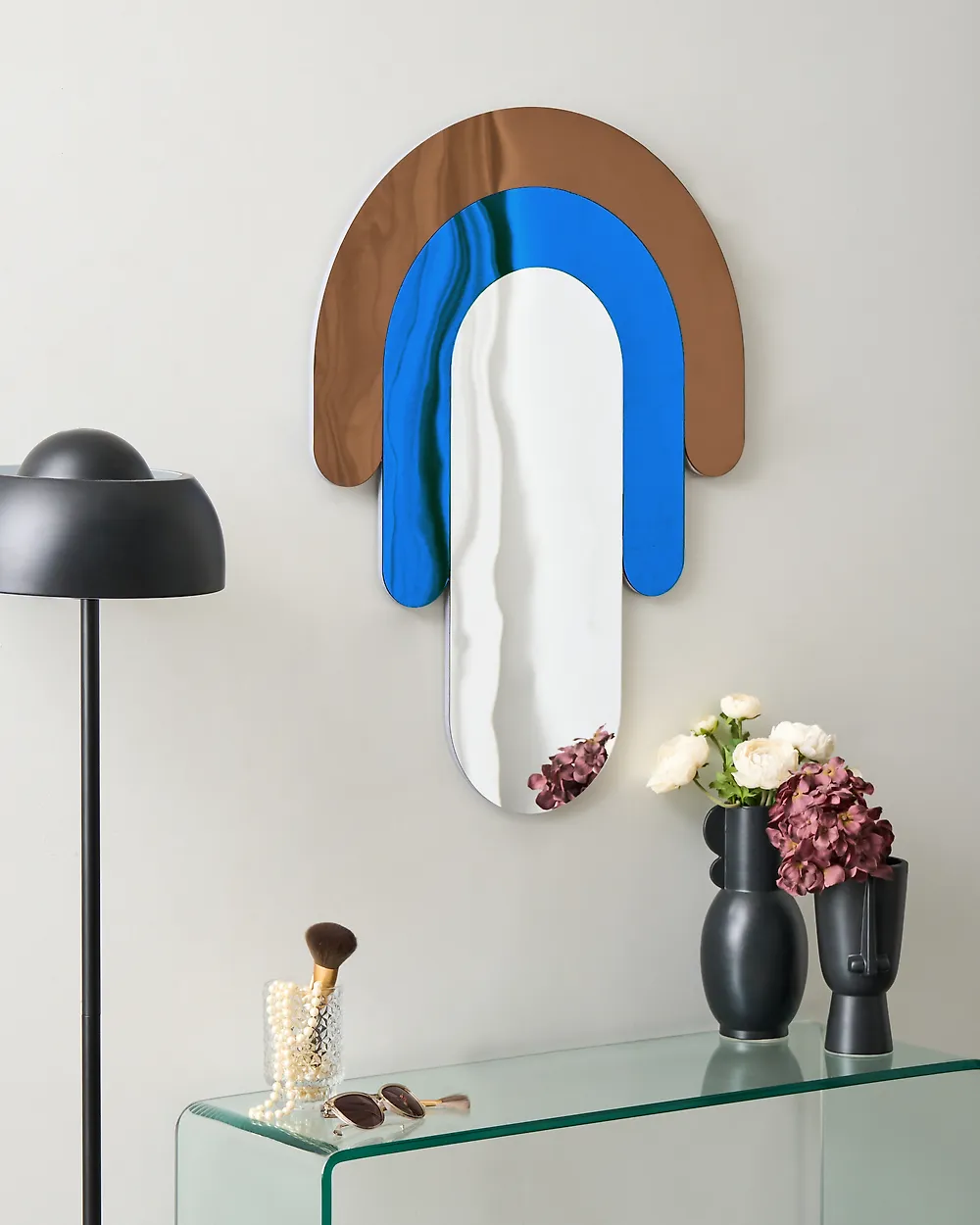 Wall Mirror MESPAUL 60 cm 80 cm Multicolour_1174233
