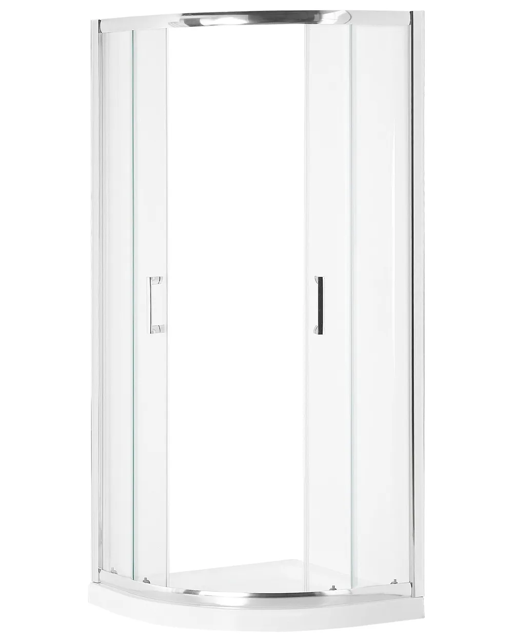 Shower Enclosure JUKATAN II 800 x 800 x 1850 mm Silver_787993