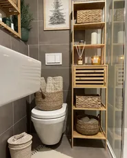 Shelving Unit LEHI Bamboo Light Brown_961504