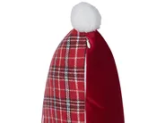 Set of 2 Decorative Cushions LONICERA 45 x 45 cm Red Christmas Motif_901979