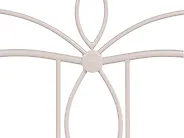 Sänky Metalli ANTLIA 140 x 200 cm Vaaleanbeige_1165231