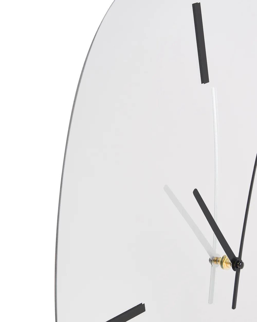 Wall Clock ALMANSA  45 cm Silver_1032650