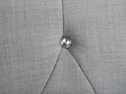 Bed Fabric METZ 160 x 200 cm (EU King Size) Light Grey_239711