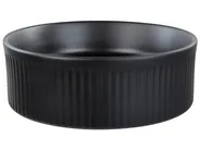 Countertop Basin GELDO ⌀ 370 mm Ceramic Black_922371
