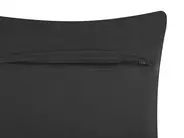 Set med 2 prydnadskuddar LALAM 45 x 45 cm Bomull Grå Geometriskt tryck_824932